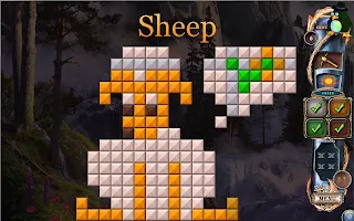 Fantasy Mosaics 15: Ancient La - Screenshot 1