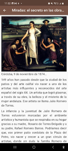 Android application ArqueoTimes screenshort