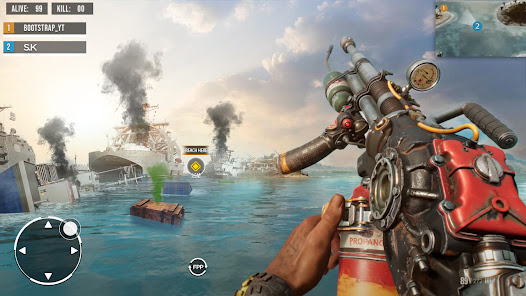 Captura de Pantalla 4 comando juego disparos d armas android