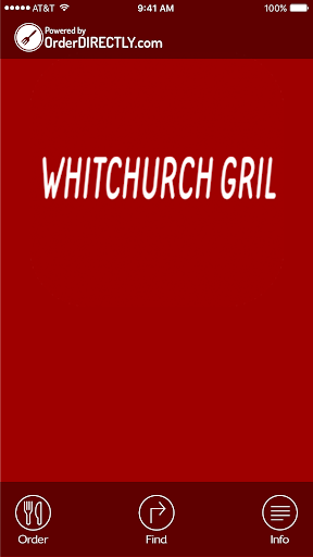 Android application Whitchurch Grill, Bristol screenshort