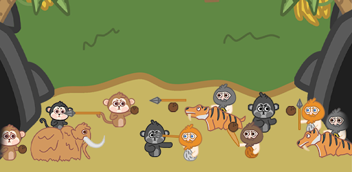 Monkeys vs. Cavemen