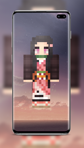 Demon Slayer Minecraft Skin