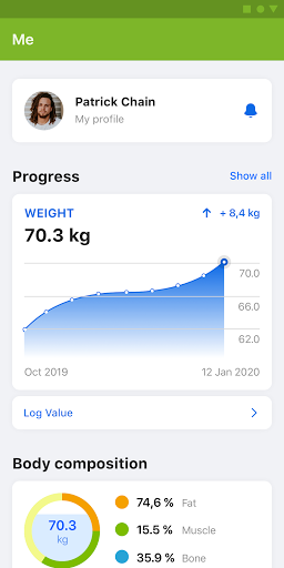 myfittrainer Screen 3