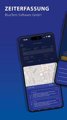 BlueTem - Zeiterfassung