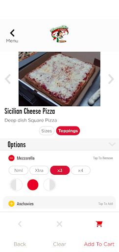 Screenshot of Mamma Mia Pizzeria