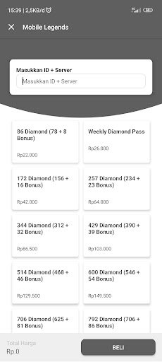 SiCuil Pay - TopUp Game Murah Screen 2