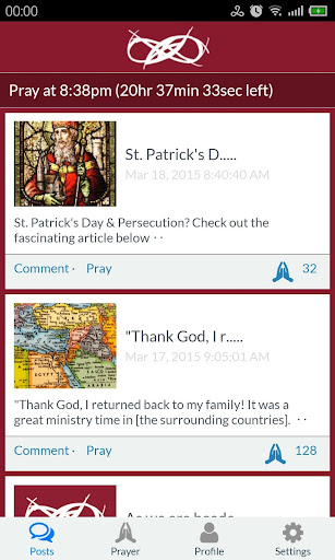 Android application 8thirty8 screenshort