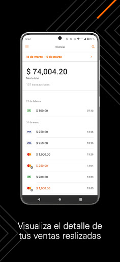 Fiserv mPOS Screen 2