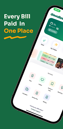 Android application Dewallet screenshort