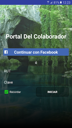 Android application Portal Del Colaborador screenshort