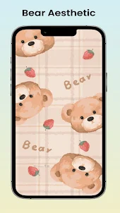 Bear Wallpaper Aesthetic