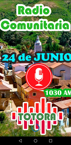 Android application Radio Comunitaria 24 de Junio screenshort