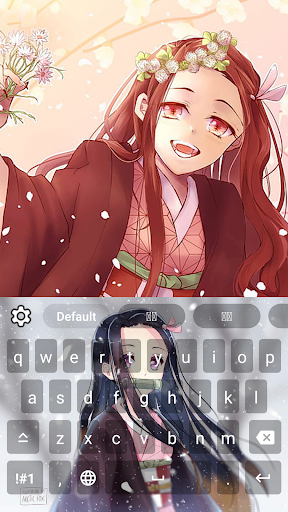 Nezuko Keyboard Theme Screenshot 4 - AppWisp.com