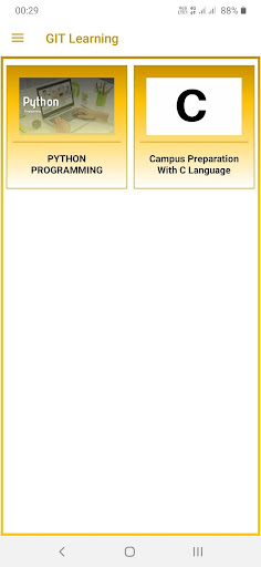 GITLearning Screen 2