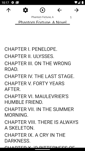 Android application Book, Phantom Fortune, A Novel screenshort