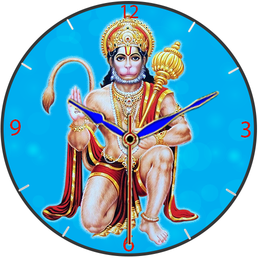 Hanuman Clock Live Wallpaper  Icon