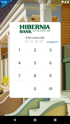 Android application Hibernia Bank Mobile screenshort