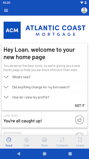 Android application ACM Mobile Mortgage screenshort