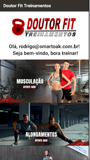 Android application Doutor Fit Treinamentos screenshort
