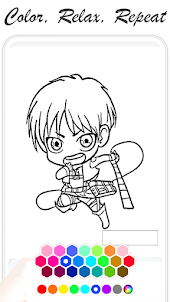 Eren Yeager Coloring Book: AOT