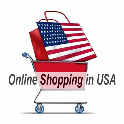 Online Shopping in USA  Icon