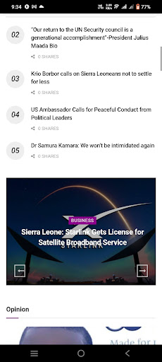 EyeWitnessNewsSL Screen 2