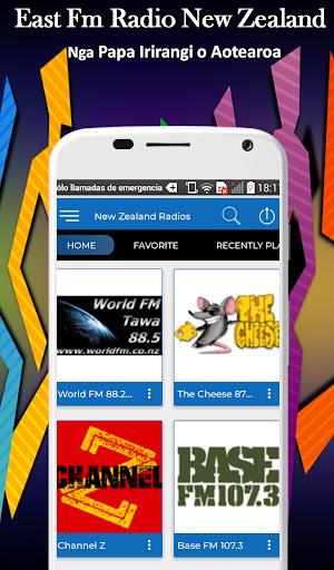 East Fm Radio New Zealand All Radio NZ Fm Am Live