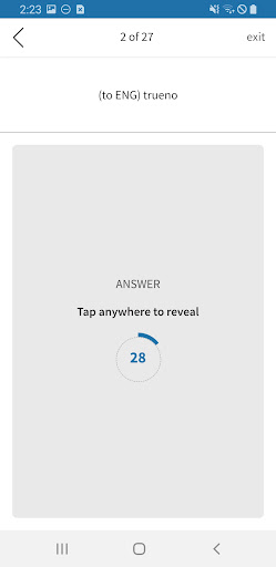 Dorothy Memory App Screen 2