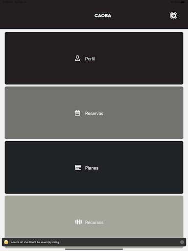 Caoba App Screen 3