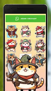 Kawaii Cat Stickers for WSP