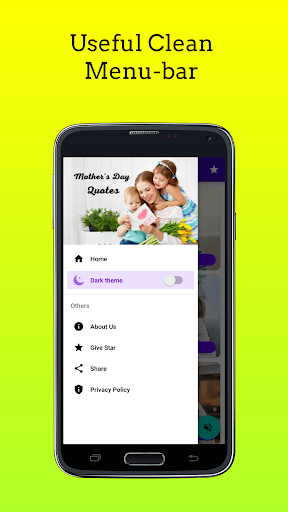 Android application Mother's Day Quotes screenshort