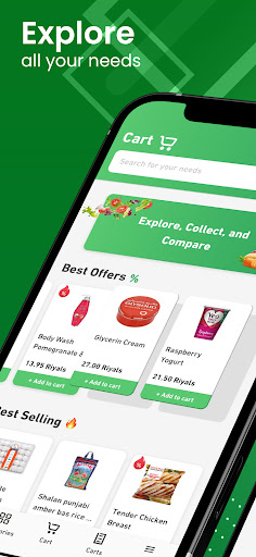 Android application Cart | كارت screenshort