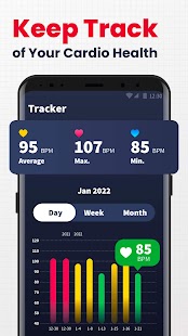 Heart Rate Monitor - Pulse App Screenshot