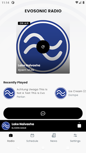 Android application Evosonic Radio screenshort