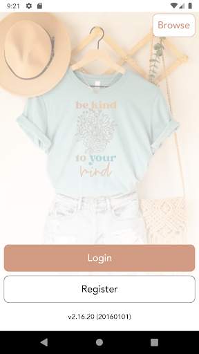 Android application Inked Up Apparel screenshort