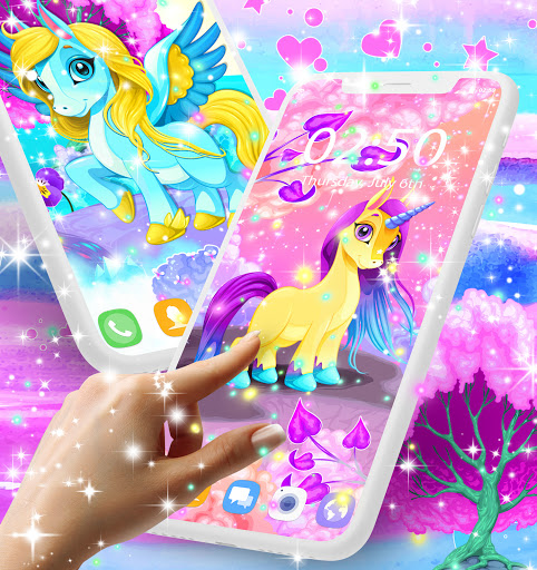 Unicorn live wallpaper Screen 2