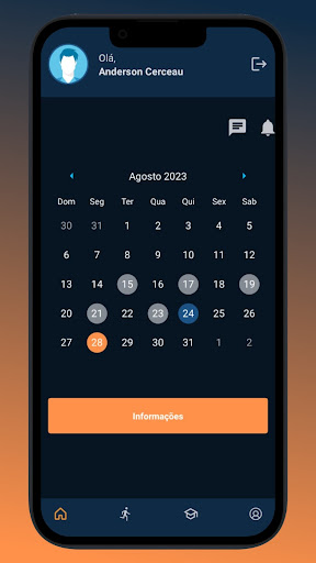 Android application AC Runners screenshort