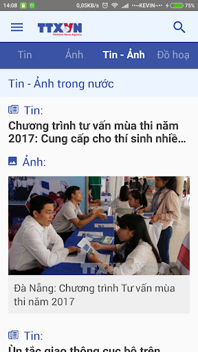 Tin TTXVN Screen 3