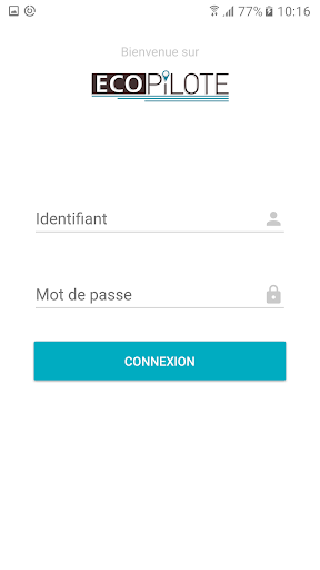Android application EcoPilote Mobile screenshort