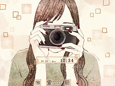 [最新] 女の子 カメラ 構える イラスト 323217
