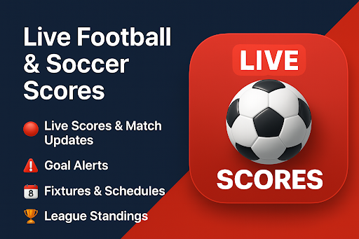 Live Football & Soccer Scores Screenshot 1 - AppWisp.com