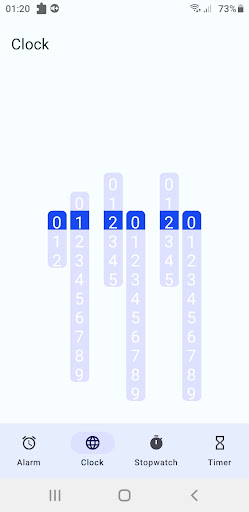 Clock Screen 3