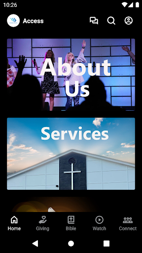 Android application Access Church Amelia screenshort