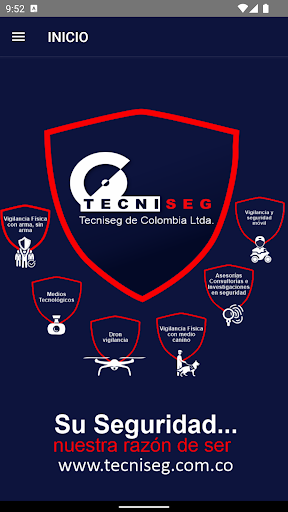 Android application Tecniseg Ltda screenshort
