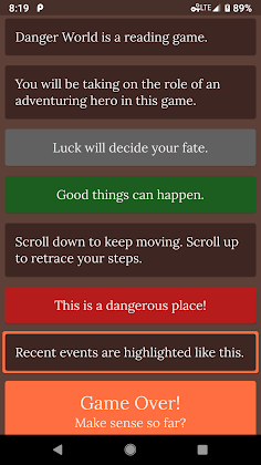Danger World - Screenshot 1