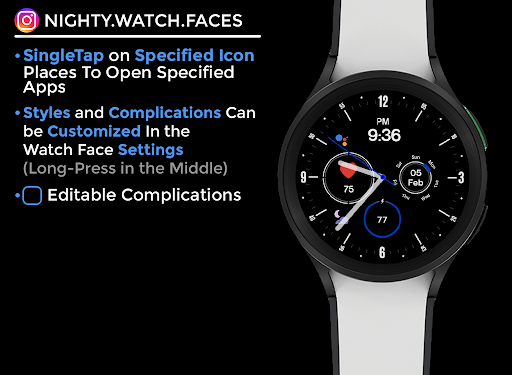 Night Watch - watch face screenshot 11