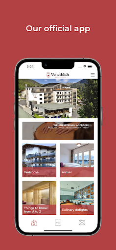 Android application Wohlfühlhotel Venetblick screenshort