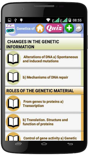 Genetics of Microbiology Cours Screen 3