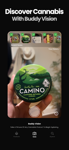 Android application Buddy: The Cannabis App screenshort