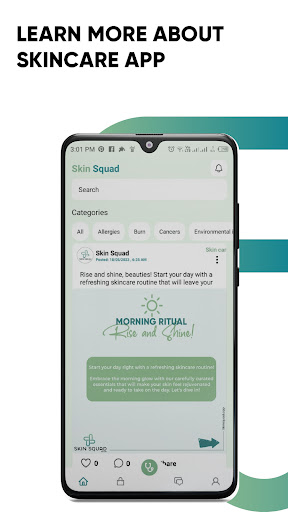 Android application Skin Squad screenshort